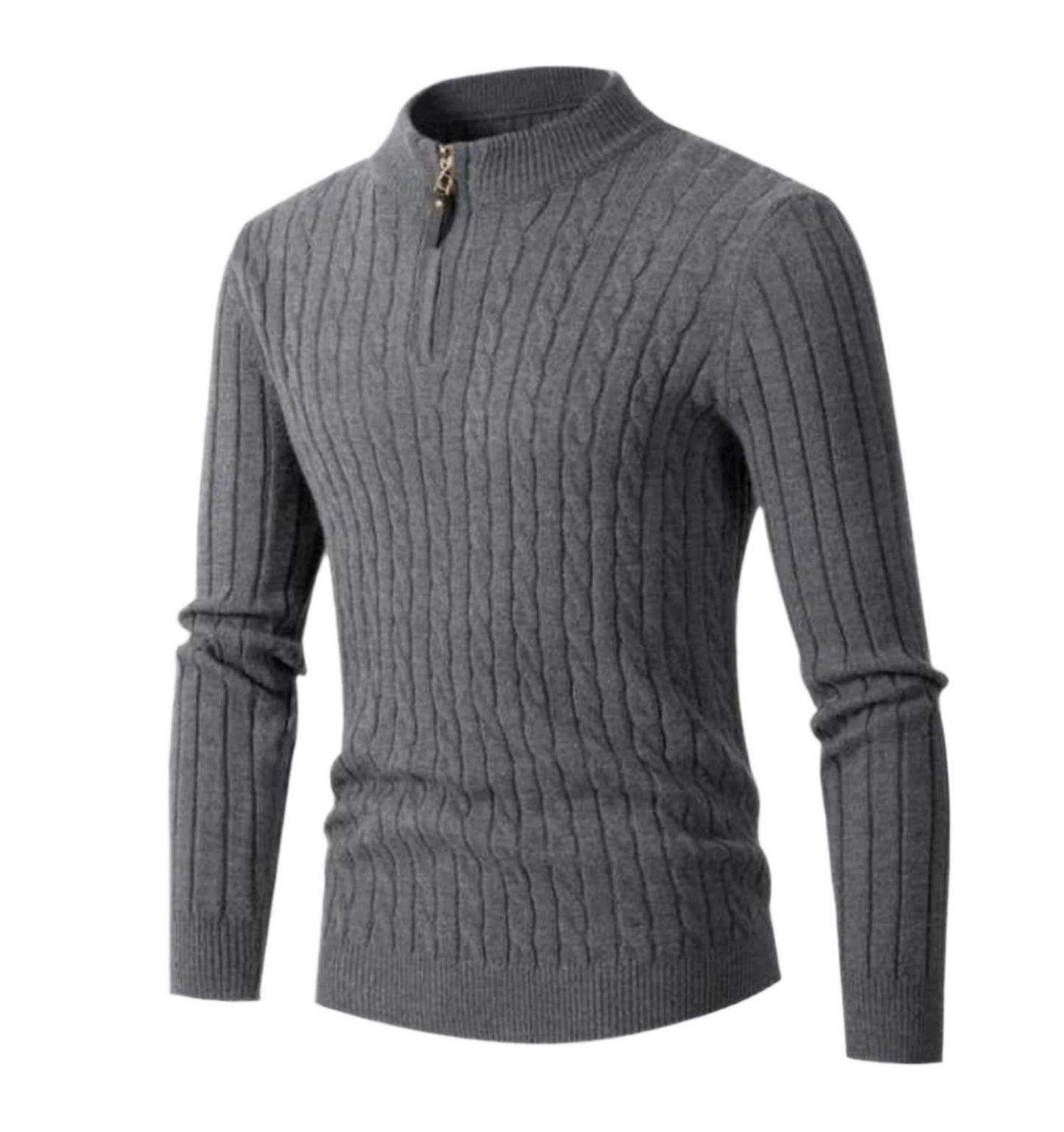 Archie - Sweater with Zipper - Sporty - Lightweight - Ideal for Autumn/Winter