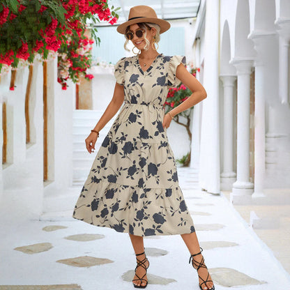 Bella - Midi Dress - Classic - High-Quality Modern Style - Ideal for Summer