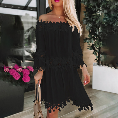 Clarimond - Off-shoulder Dress - Chic - Timeless Style - Formal Occasions