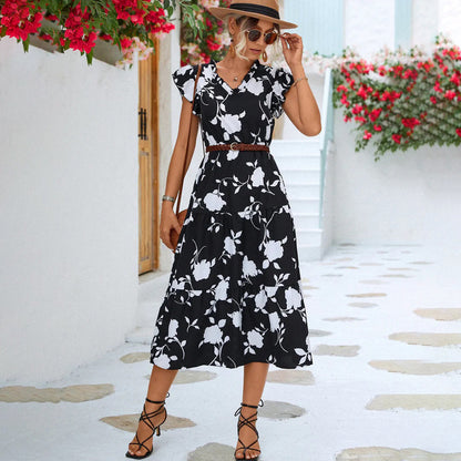 Bella - Midi Dress - Classic - High-Quality Modern Style - Ideal for Summer