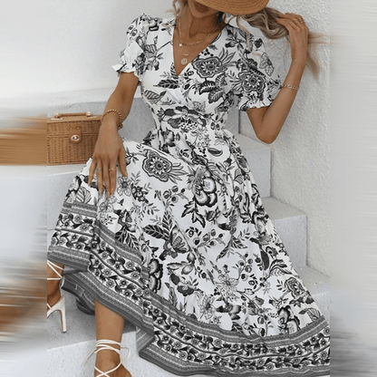 Katie - Elegant floral dress - Casual - Timeless Style - Ideal for Summer