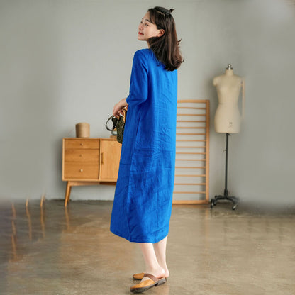 Faye - Linen Dress - Casual - Modern Style - Ideal for Business