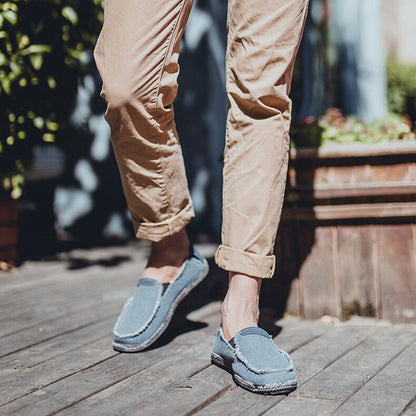 Bartholomew - Canvas Loafers - Chic - Denim - Everyday Wear