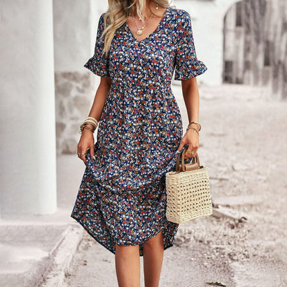 Sadie - Midi Dress - Casual - High Quality Material - Perfect for Casual Days