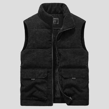 Ezra - Winter Vest - Casual - Corduroy - Ideal for Winter