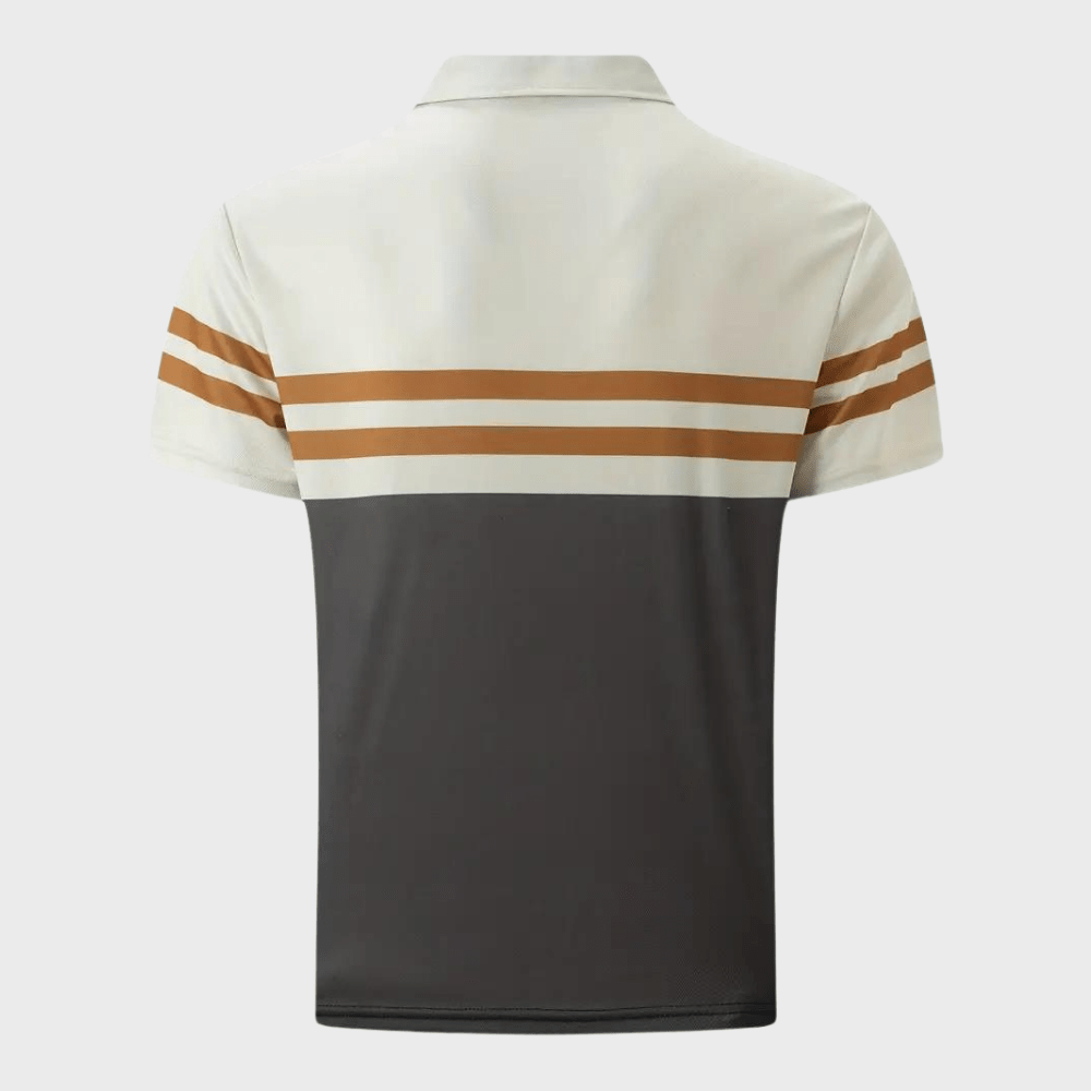 Larry - Striped Polo - Casual - Timeless Style - Everyday Wear