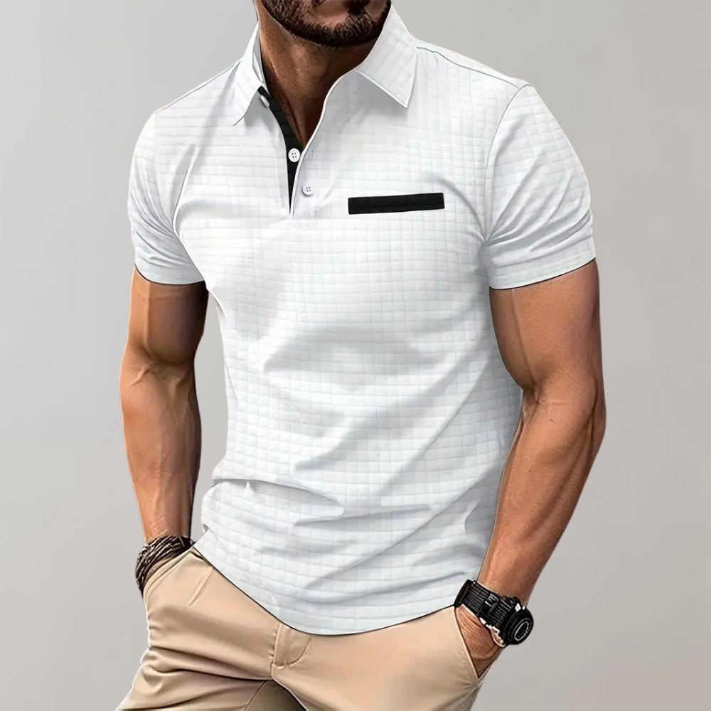 Alfie- Polo Shirt - Casual - High Performance Fabric / Versatile Design - Everyday Use