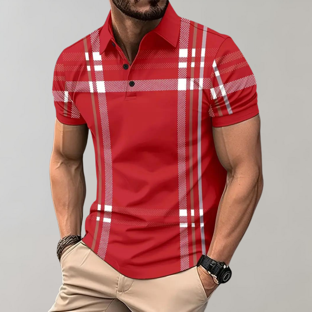 Aiden - Polo Shirt - Classic - Timeless Style / High Performance Fabric - Everyday Use