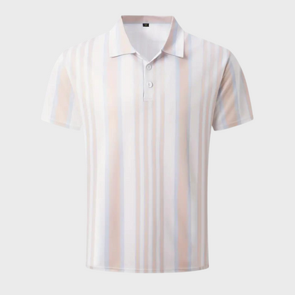 Abel - Striped Polo Shirt - Casual - Modern Style - Ideal for Summer