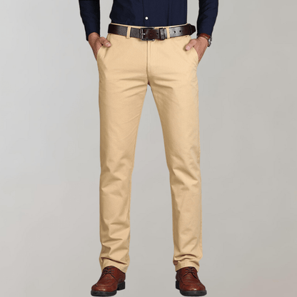 Broderick - Chino Trousers - Classic - High Quality Materials - Daily Use