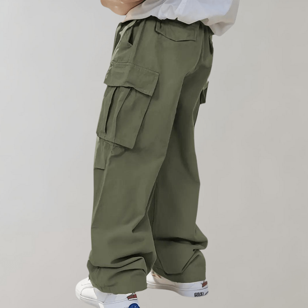 Simon - Straight Cargo Pants - Casual - Timeless Style  - Everyday Wear