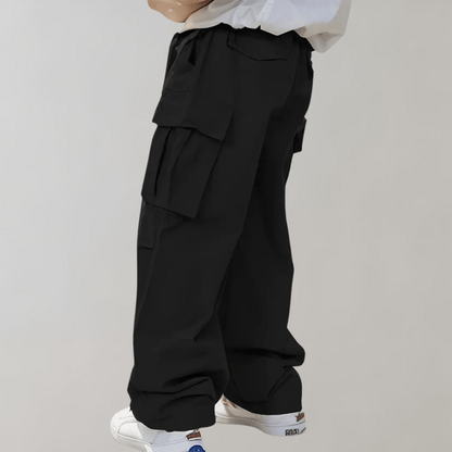 Simon - Straight Cargo Pants - Casual - Timeless Style  - Everyday Wear