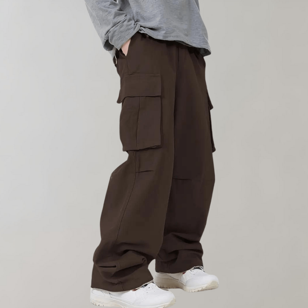 Simon - Straight Cargo Pants - Casual - Timeless Style  - Everyday Wear