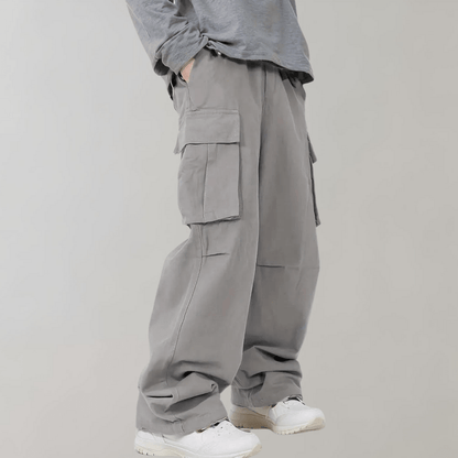 Simon - Straight Cargo Pants - Casual - Timeless Style  - Everyday Wear