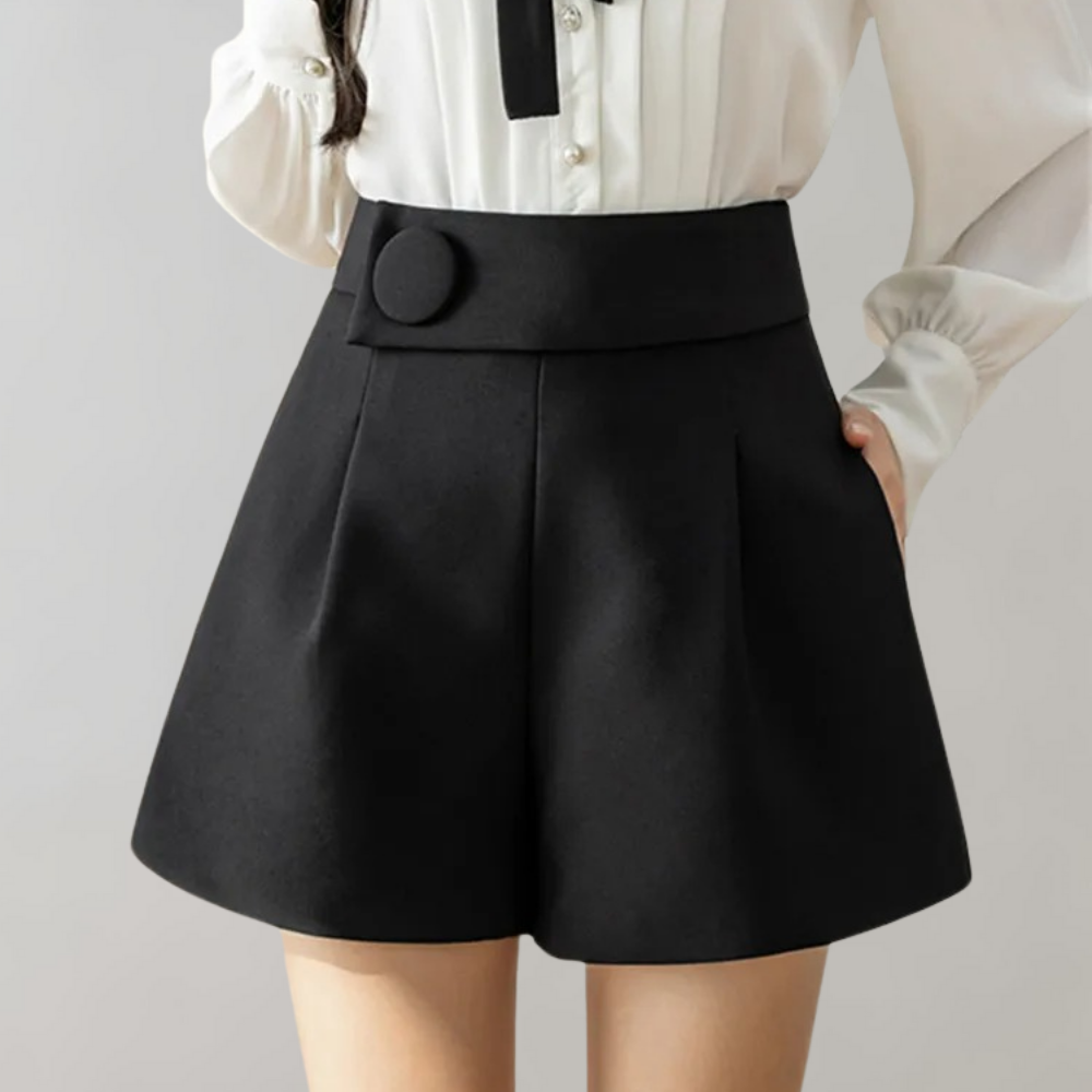 Gina - High Waist Shorts - Chic - Timeless Style - Ideal for Summer