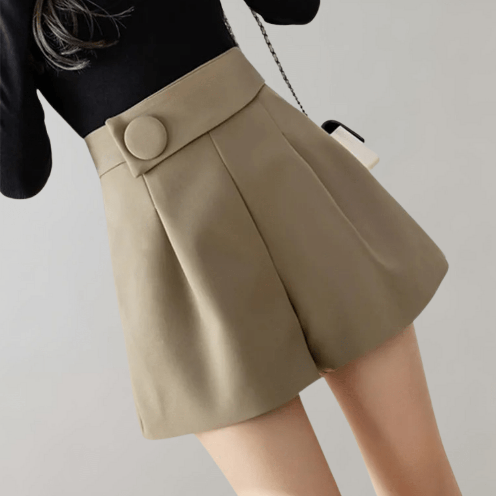 Lyla - High Waist Shorts - Chic - Timeless Style - Everyday Wear