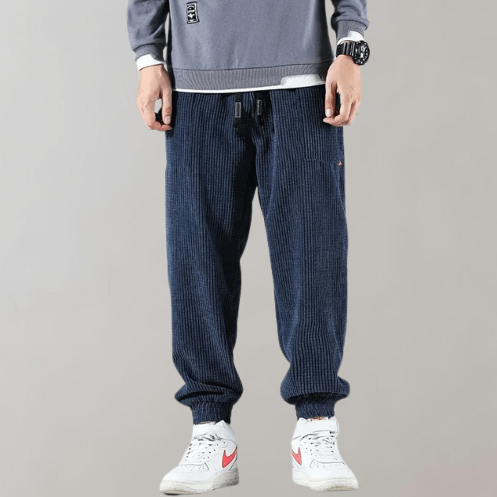 Romeo - Comfortable Trousers - Casual  - Corduroy - Everyday Wear