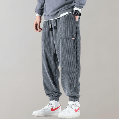 Romeo - Comfortable Trousers - Casual  - Corduroy - Everyday Wear