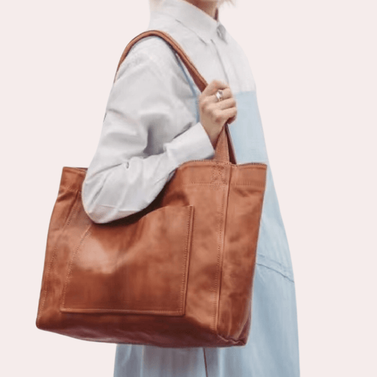 Hara - Shoulder Bag - Elegant - Leather - Perfect For Casual Days