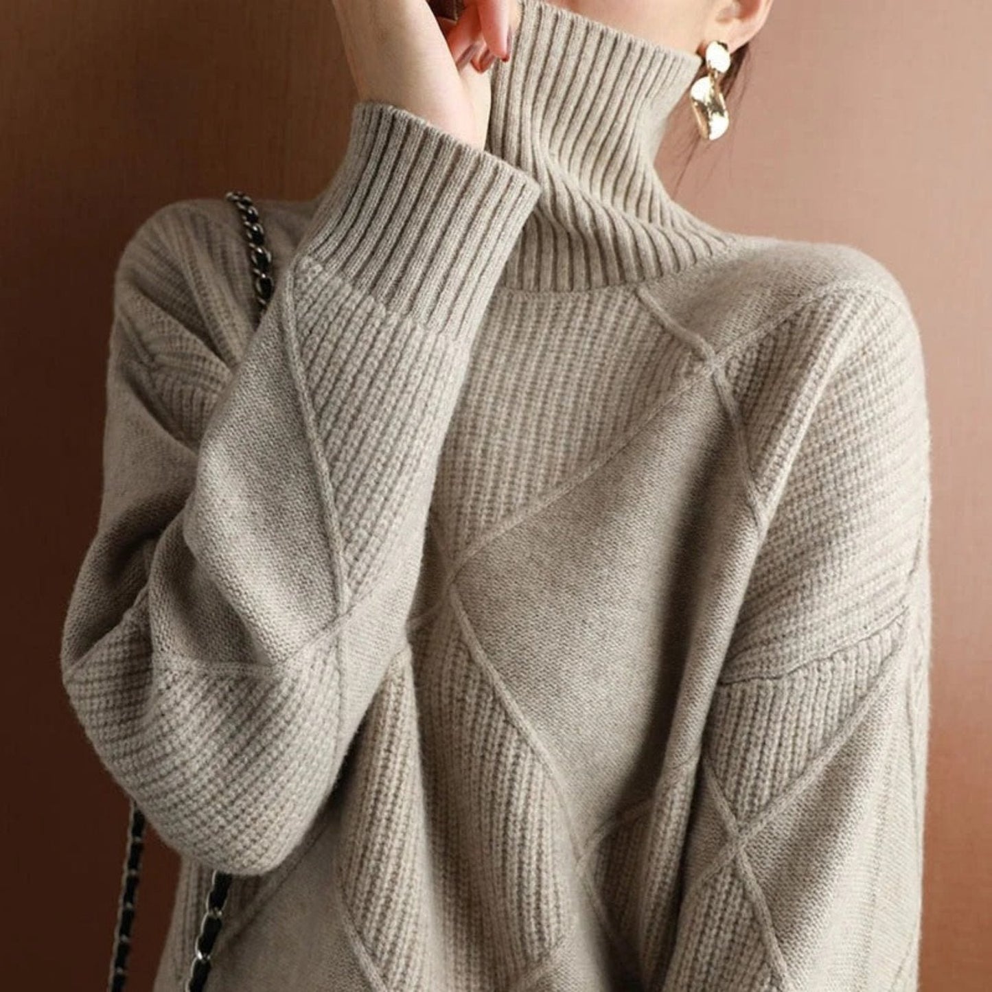 Kendall - Turtleneck sweater - Classic - Made for Comfort - Ideal for Autumn/Winter
