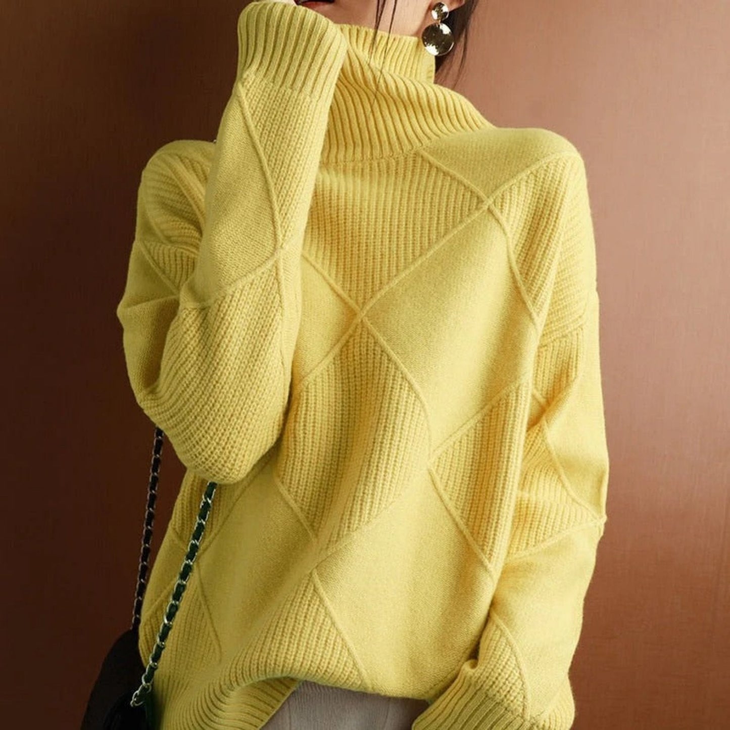 Kendall - Turtleneck sweater - Classic - Made for Comfort - Ideal for Autumn/Winter