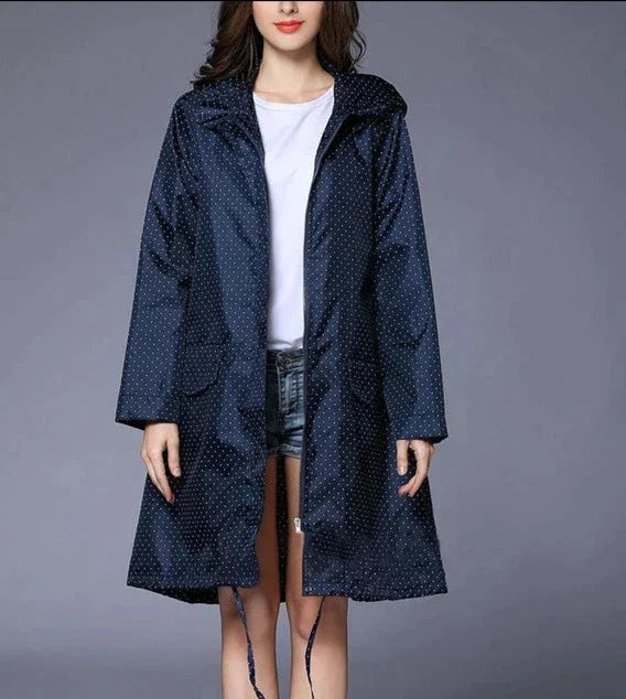 Navy Blue, Blue Polka