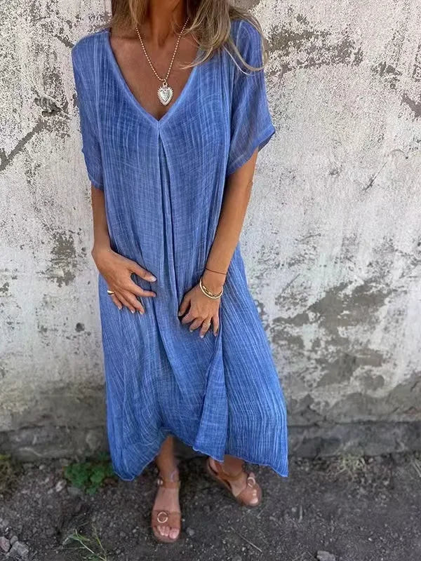 Mikaila - Breathable Summer Midi Dress for Women