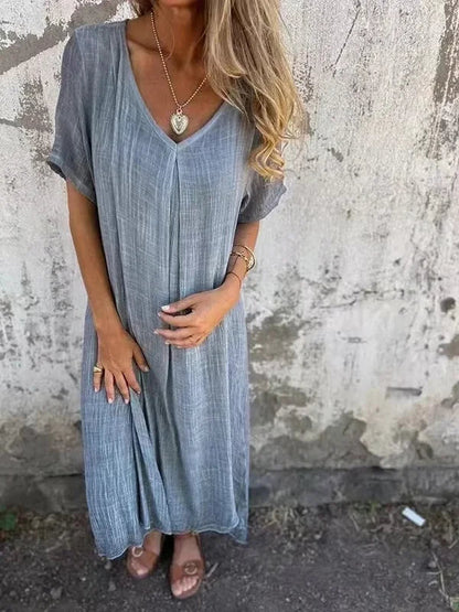 Mikaila - Breathable Summer Midi Dress for Women