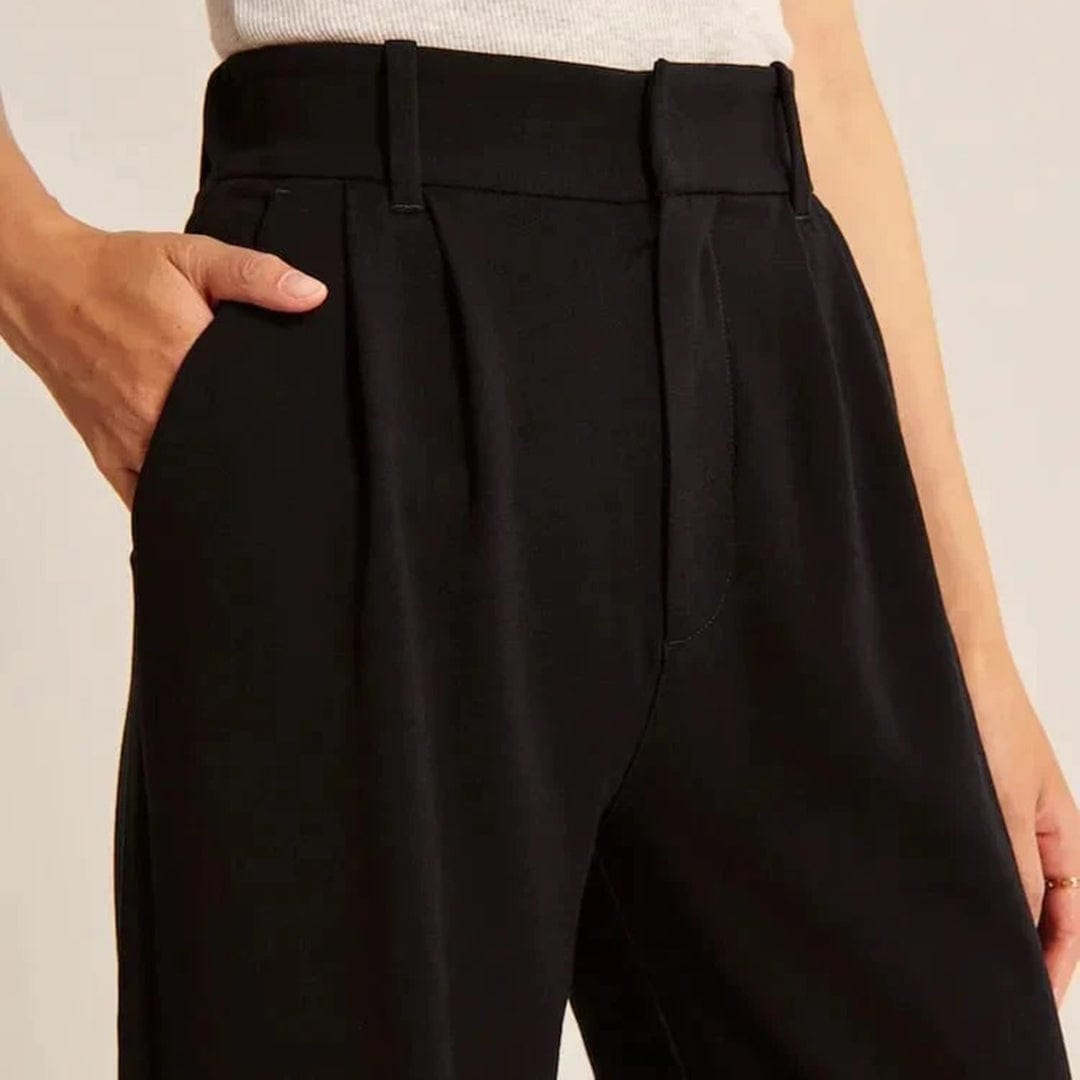 Lottie - Loose High Waist Trousers - Casual - Modern Style - Everyday Wear