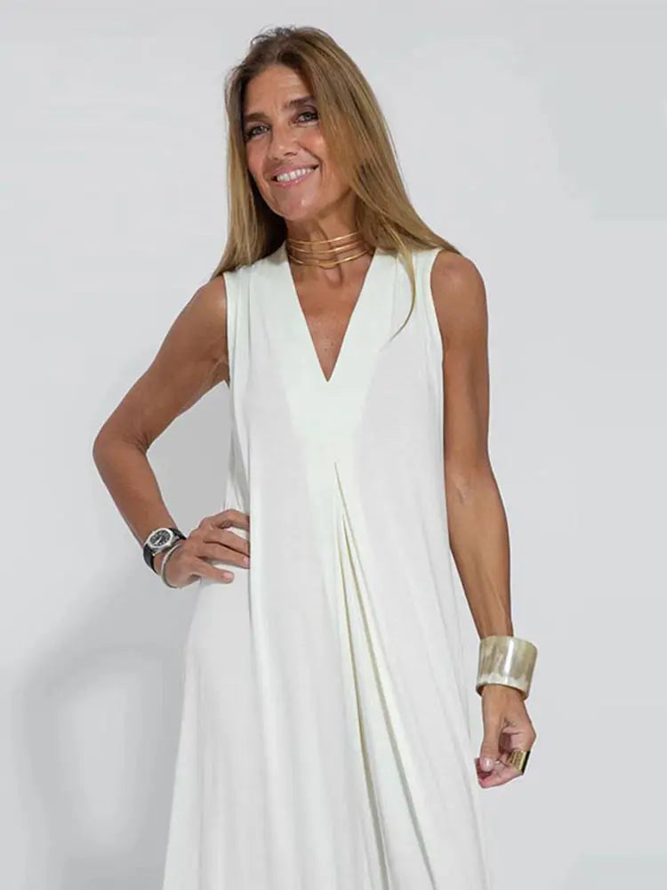 Angeline - Maxi Dress - Casual - Light Formal Style - Ideal for Summer