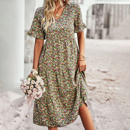 Sadie - Midi Dress - Casual - High Quality Material - Perfect for Casual Days