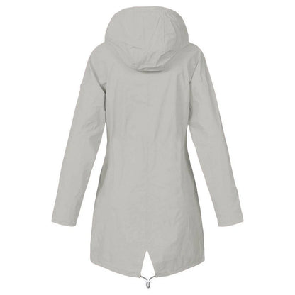 Classic Elegant Waterproof Outdoor Rain Jacket for Women | Perfect for Outdoor Activities