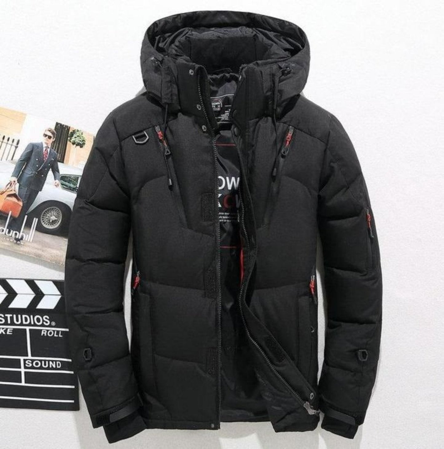 Jerry - Winter Coat with Hood - Outdoor - Made for Comfort - Ideal for Autumn/Winter