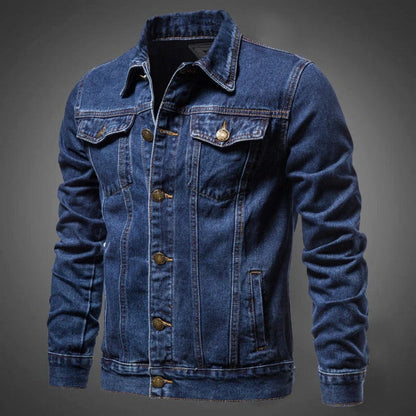 Rocco - Denim Jacket - Casual - Fashionable - Ideal for Autumn/Winter