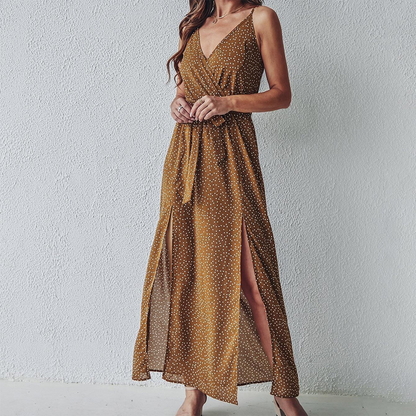 Annie - Dotted Maxi Dress - Casual - Modern Style - Everyday Wear