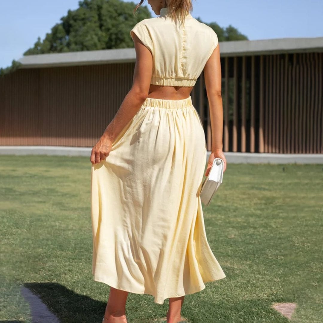 Ardith - Unique Cut Dress - Chic - Timeless Style - Ideal for Summer