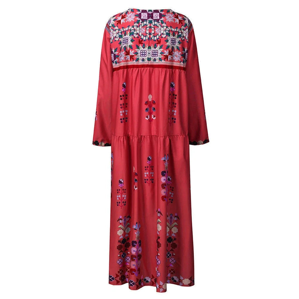 Véronique - Maxi Dress - Boho - Light Formal Style - Perfect For Casual Days