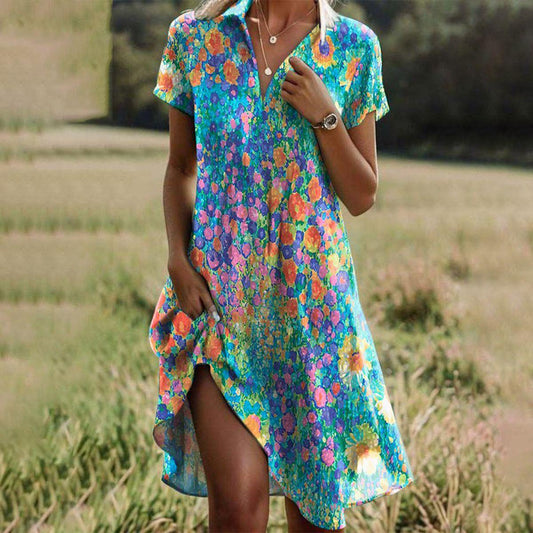 Nyxelle - Summer Midi Dress for Women