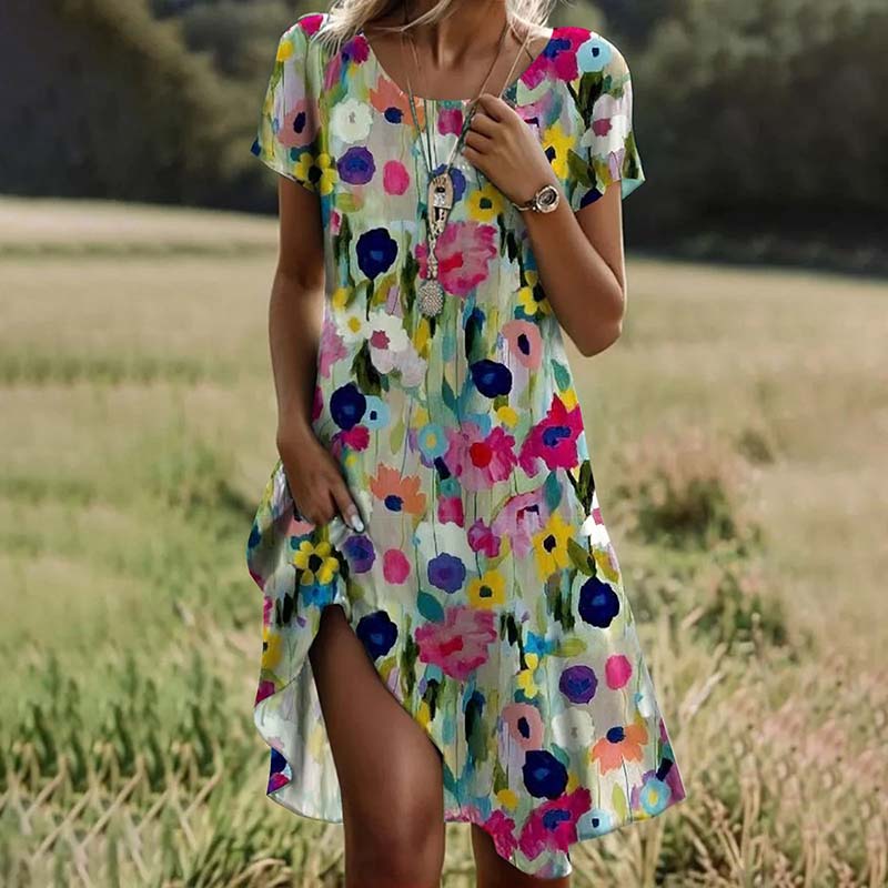 Nyxelle - Summer Midi Dress for Women