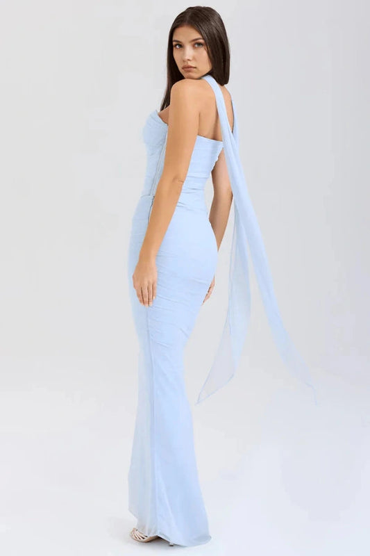 Llinos - Elegant Mesh Cocktail Dress for Women