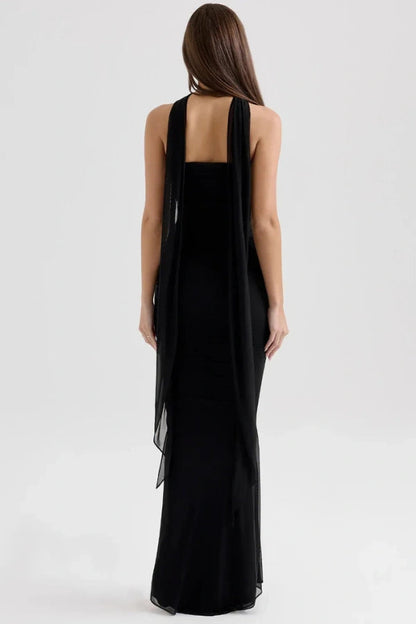 Llinos - Elegant Mesh Cocktail Dress for Women