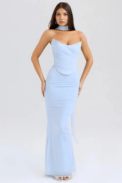 Llinos - Elegant Mesh Cocktail Dress for Women