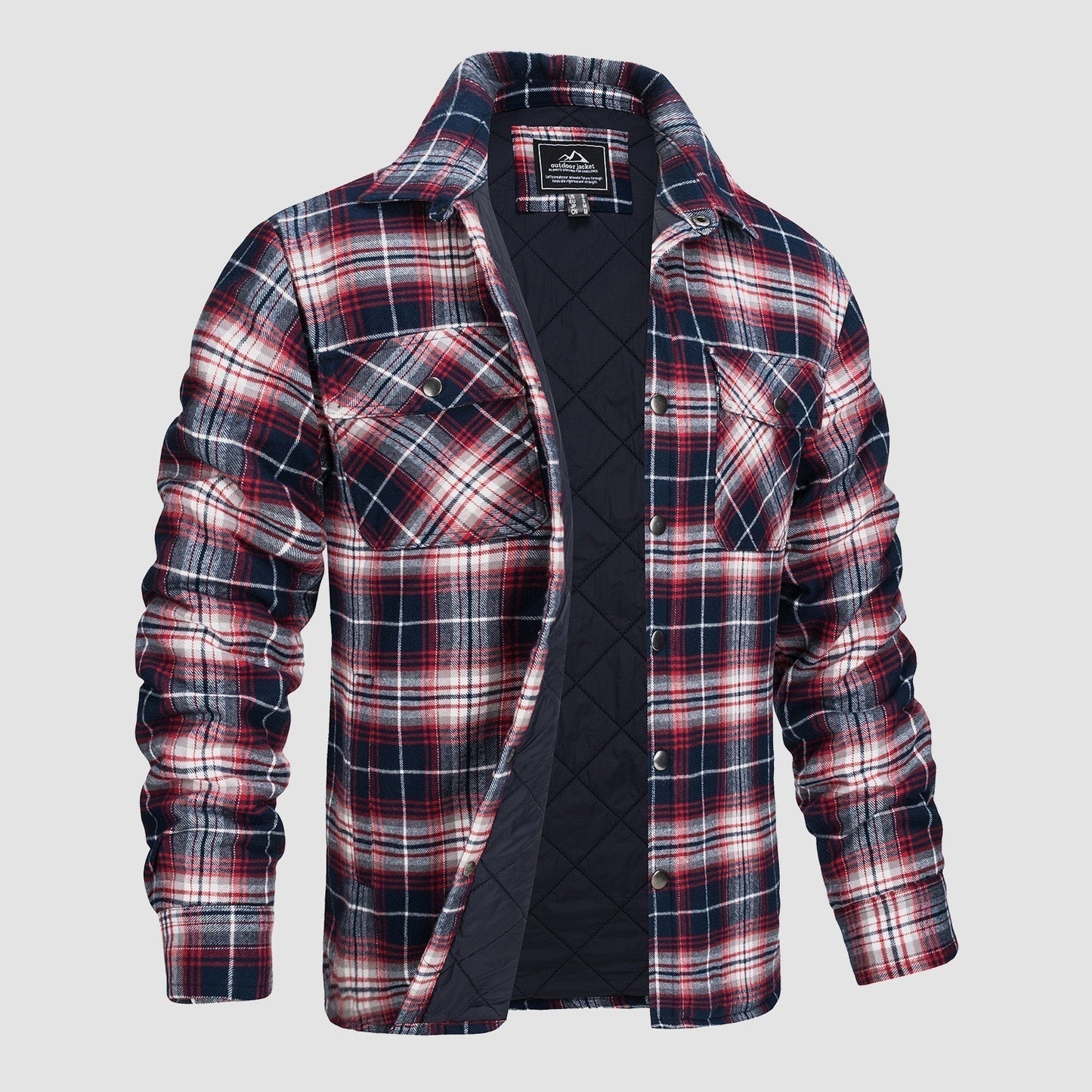 Kelvin - Thick Flannel Shirt - Casual - Timeless Style - Everyday Wear