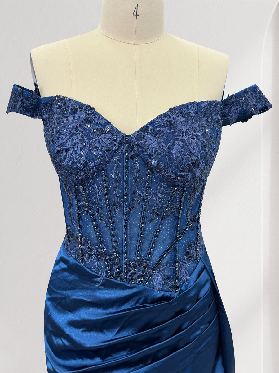 Jenna - Sequined Evening Dress, Trumpet/Mermaid for Women