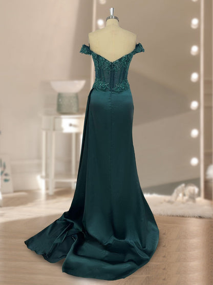 Jenna - Sequined Evening Dress, Trumpet/Mermaid for Women