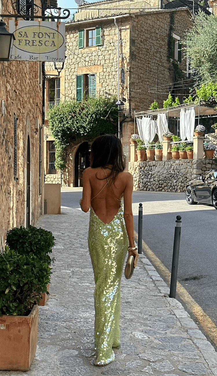 Orla - Sequin Maxi Dress for Women