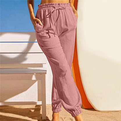 Hope - Straight-Leg Pants - Casual - Premium Material - Ideal for Summer