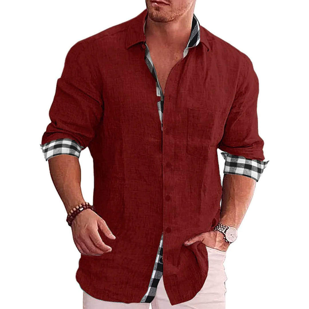 Hank - Shirt with Button - Casual - Modern Style - Everyday Wear