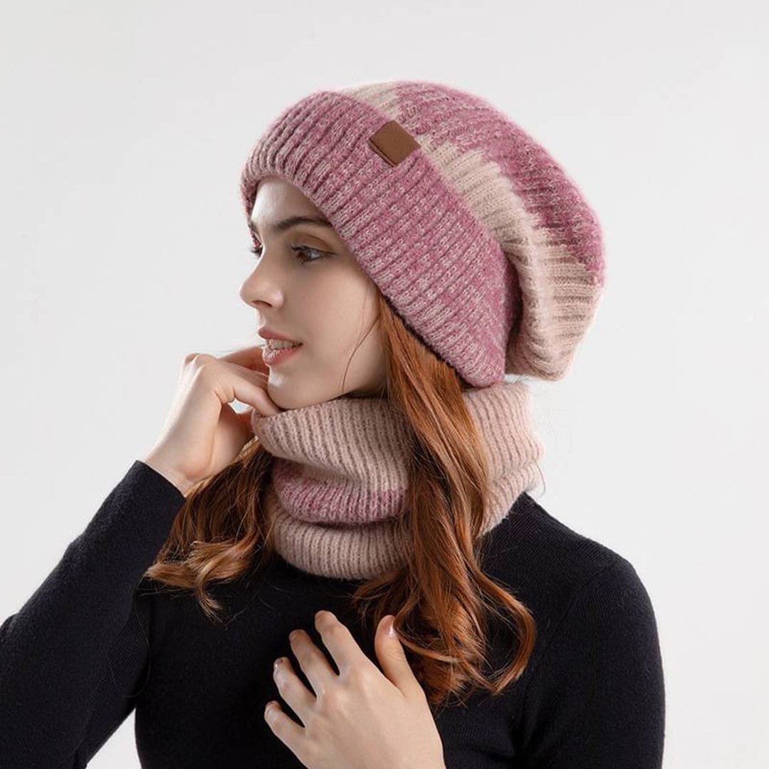 Mireille - Hat and scarf - Casual - Modern Style - Ideal for Winter