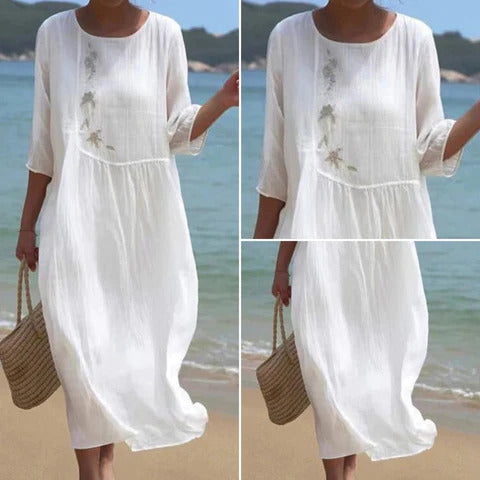 Alessandra - Long Dress - Leisure - High Quality Material - Ideal for Summer